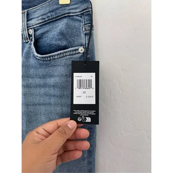 7 FOR ALL MANKIND Dojo Tailorless Jeans Size 29 NWT Jeans